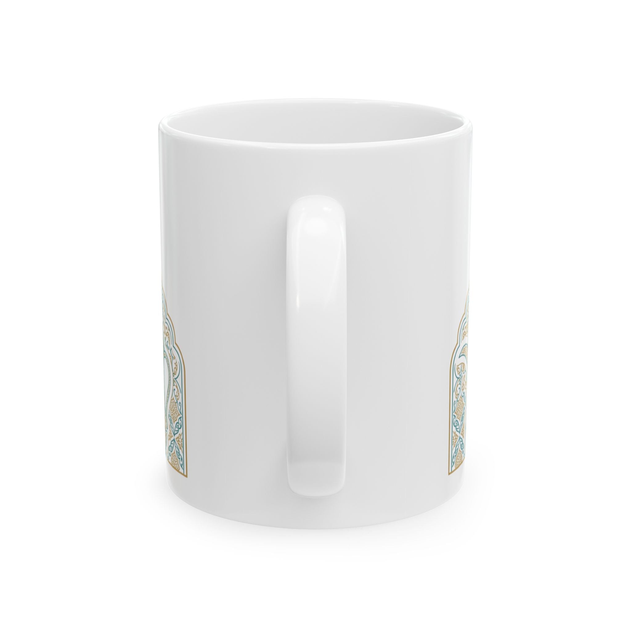 Eid Ceramic Mug — Arabic Calligraphy Eid Design (11oz & 15oz)