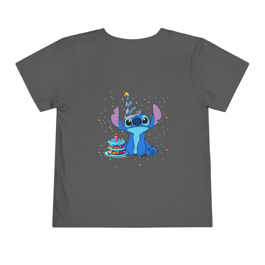 Stiche birthday Toddler Short Sleeve Tee