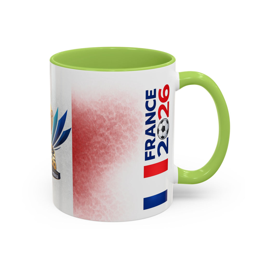 Soccer 2026 Commemorative Mug — France Accent Coffee Cup (11/15oz)