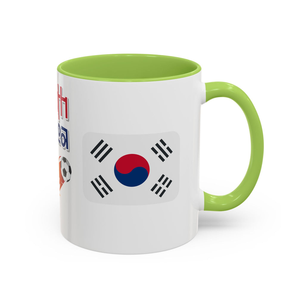 South Korea Accent Coffee Mug (11, 15oz)