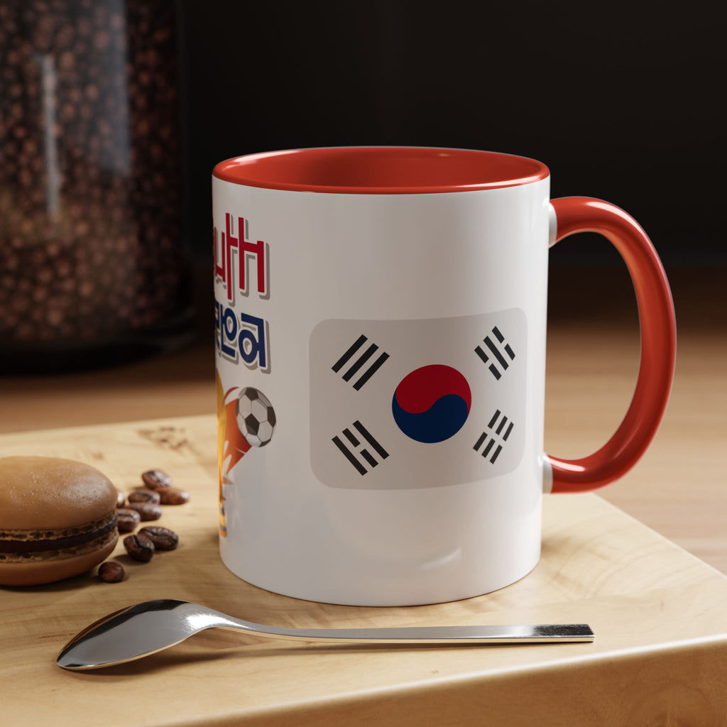 South Korea Accent Coffee Mug (11, 15oz)