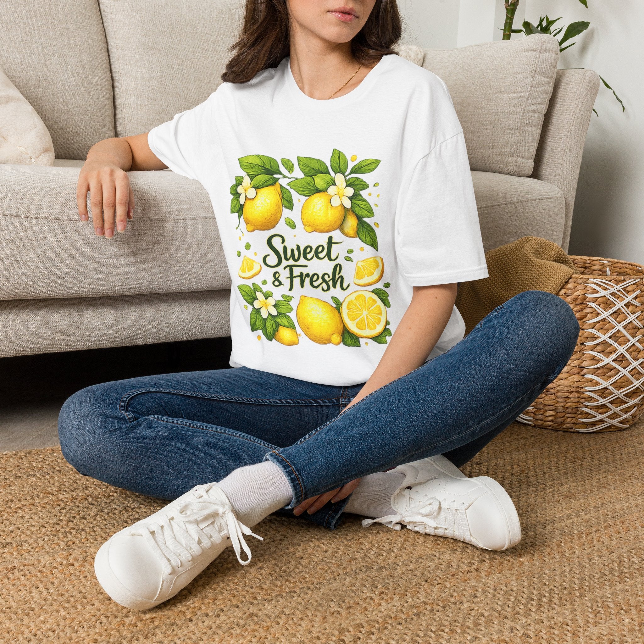 Lemon Sweet & Fresh Uni Sex T-Shirt