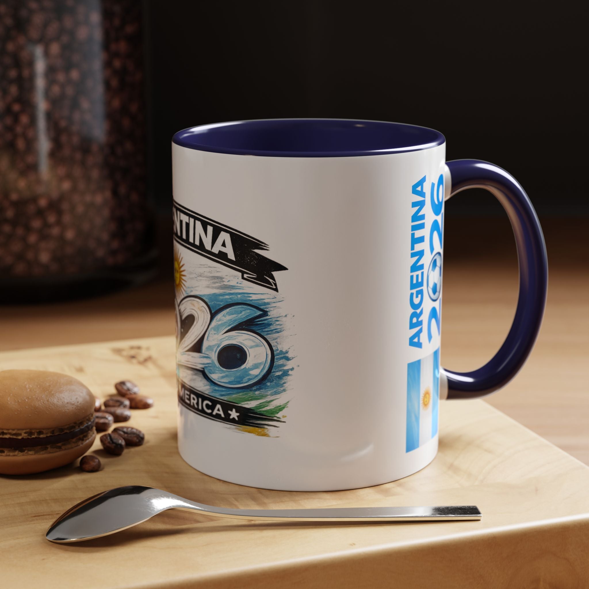 Argentina 2026 Soccer Cup Mug – Accent Coffee Cup (11/15oz)