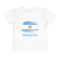 Argentina Toddler Tee — Painted Flag with Sun Emblem