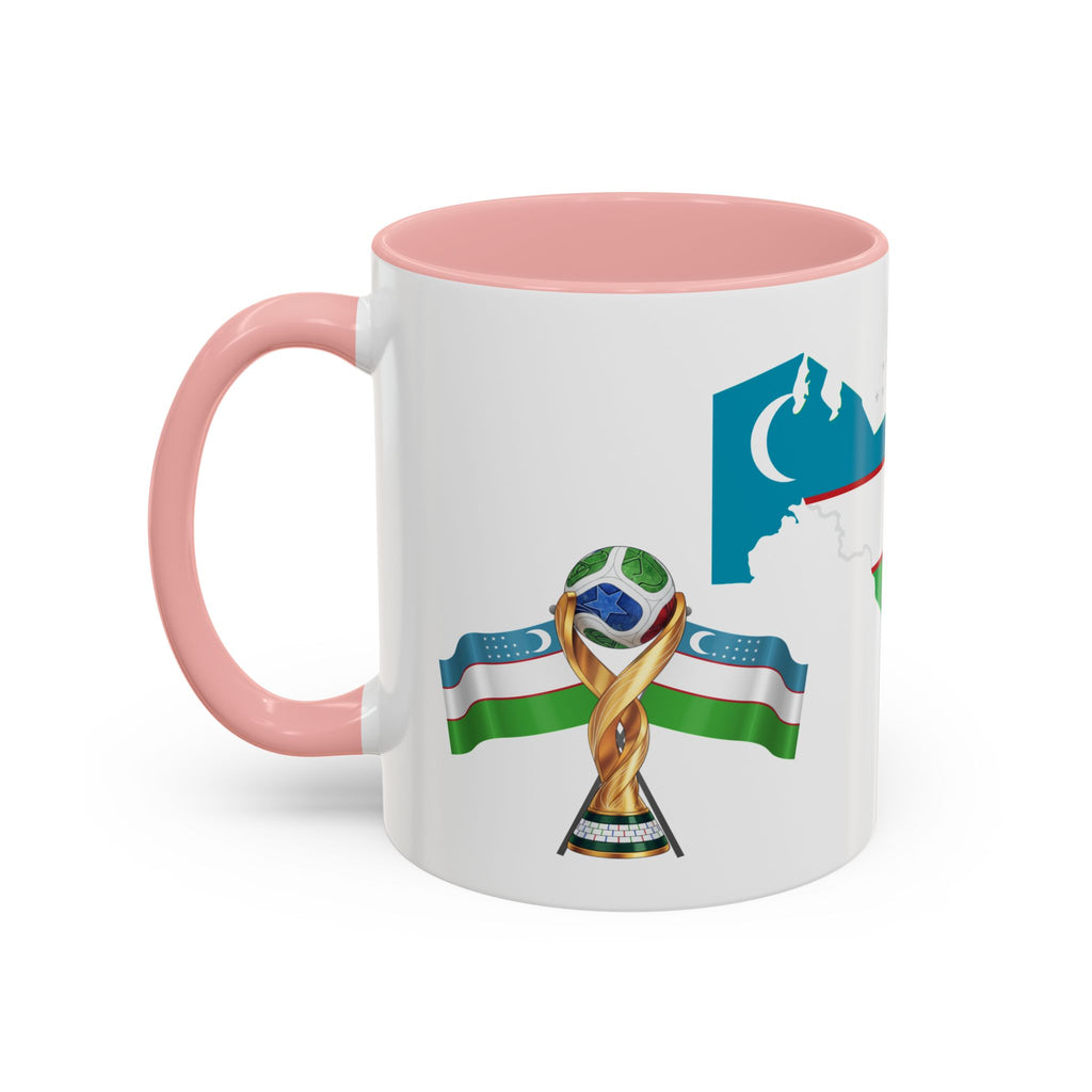 Uzbekistan Accent Coffee Mug (11, 15oz)
