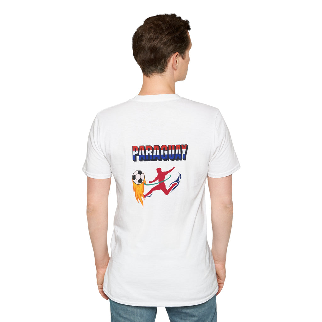 Paraguay Flag T-Shirt — Football Soccer Fan Tee