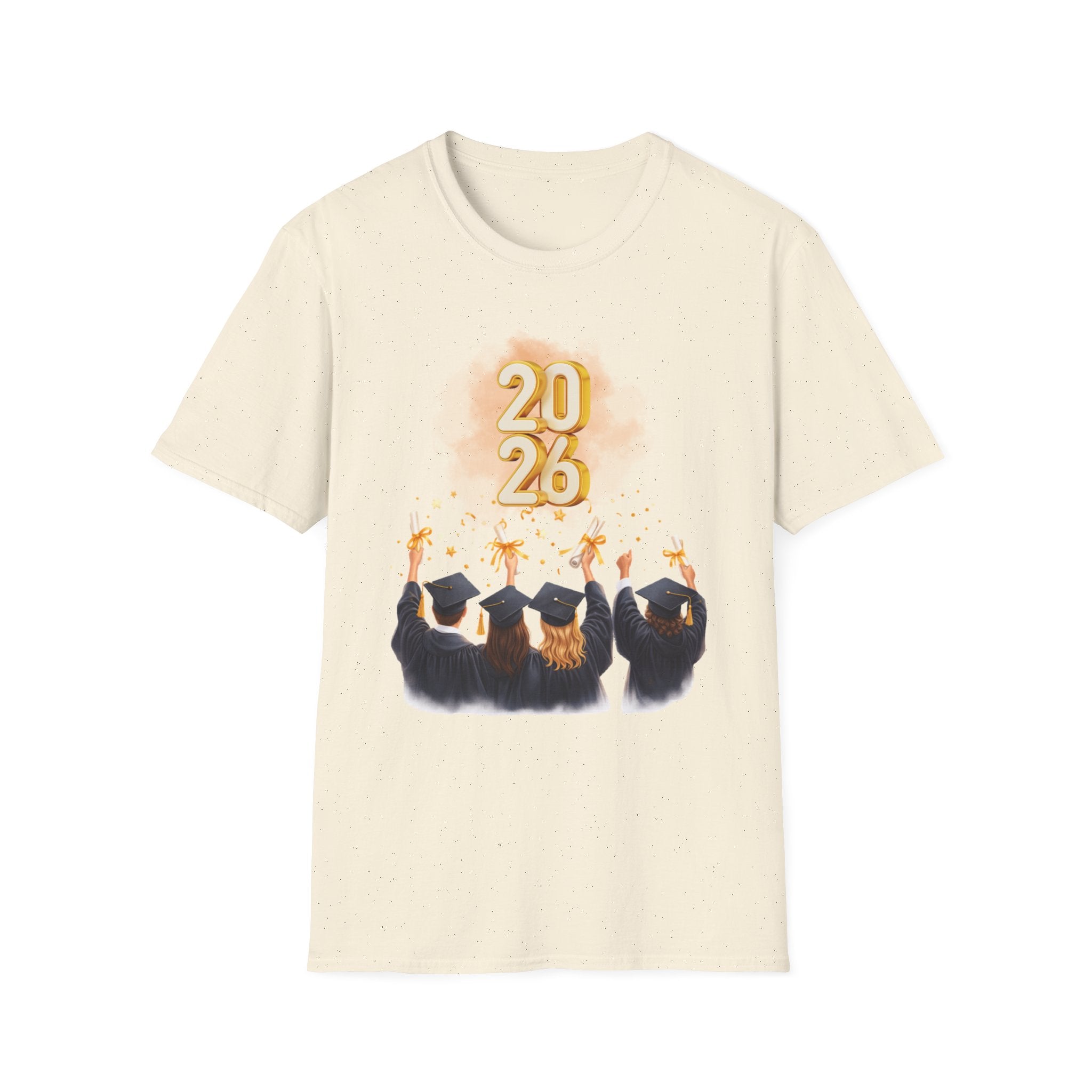 2026 Graduation T-Shirt – Class of 2026 Cap Toss Celebration Tee