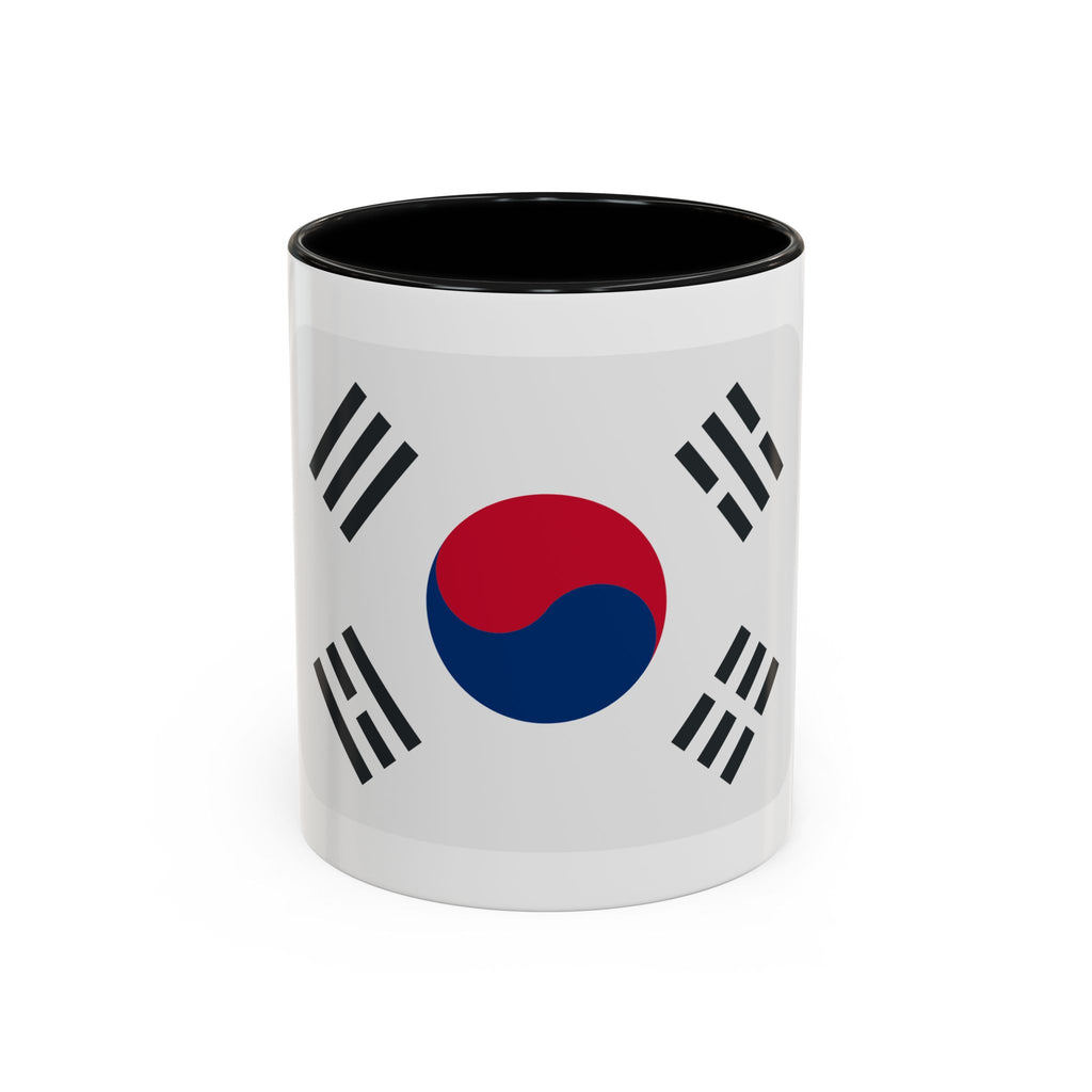 South Korea Accent Coffee Mug (11, 15oz)