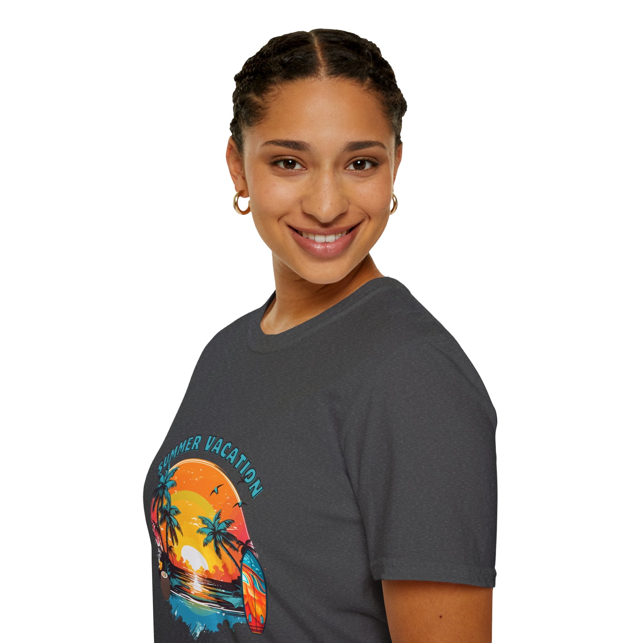Summer Vacation Graphic T-Shirt