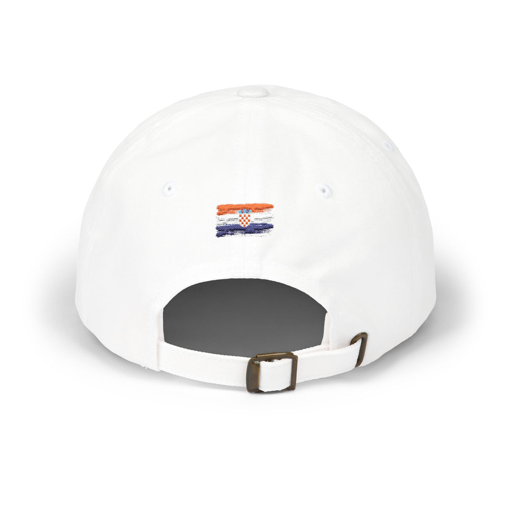 Croatia 2026 Soccer Dad Cap — Embroidered Flag & Football Hat