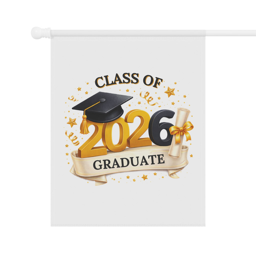 Class of 2026 Graduate Garden Flag
