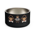Dog Bowl — "Home Is Where The Dog Is" 18oz Stainless Pet Bowl