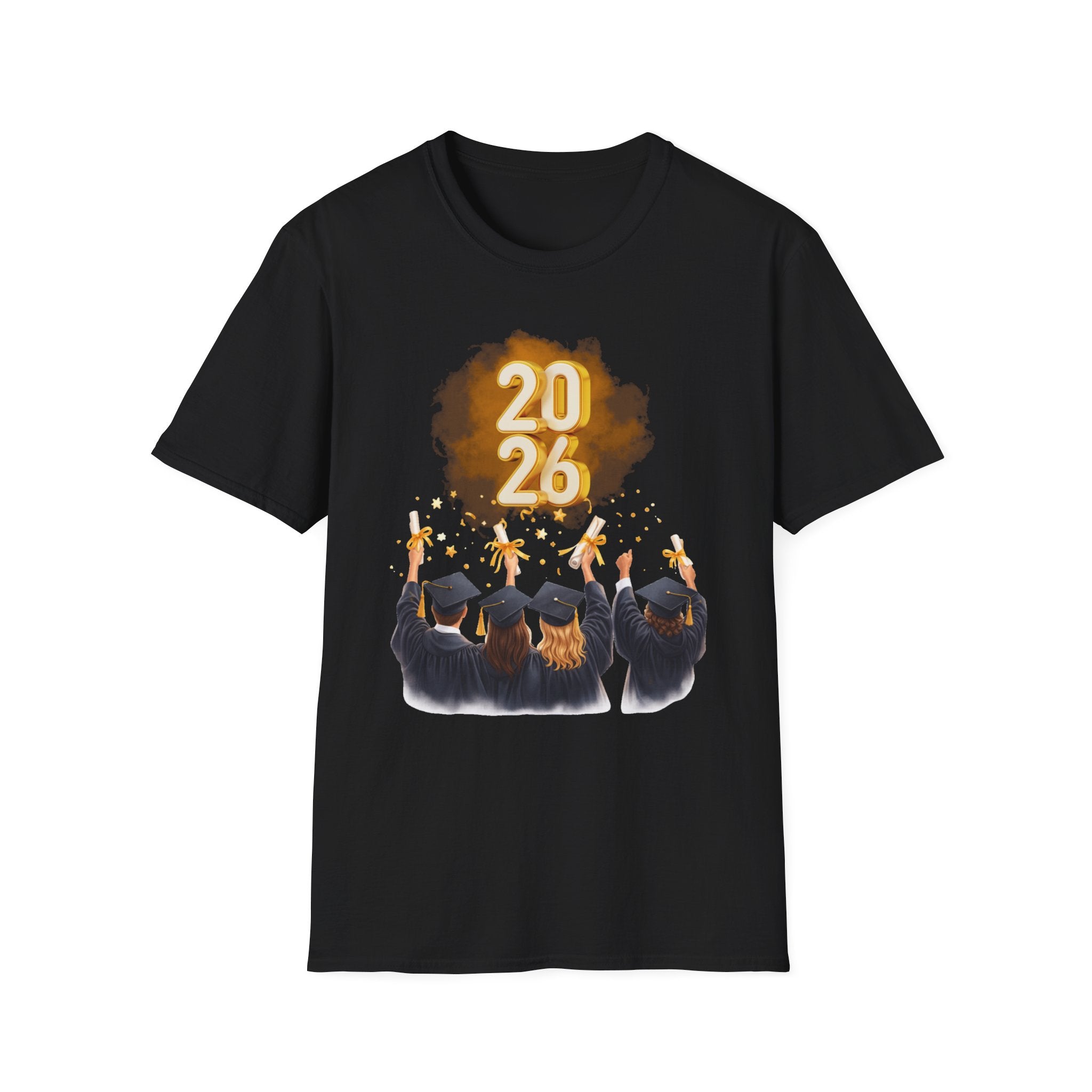 2026 Graduation T-Shirt – Class of 2026 Cap Toss Celebration Tee
