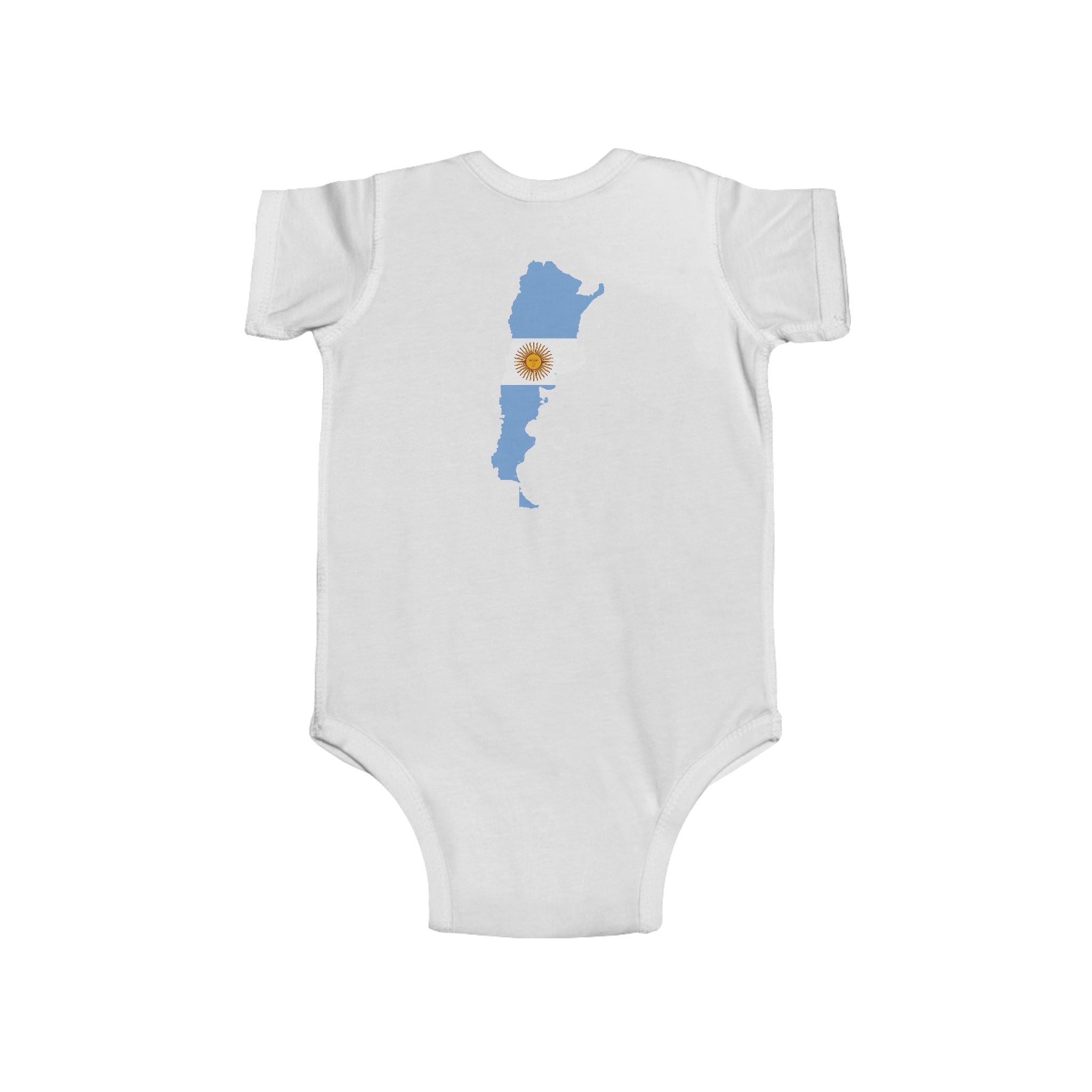 Argentina Baby Bodysuit – Cute Argentina Map & Crest Infant Onesie