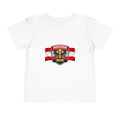 Austria 2026 Toddler Tee — Kids Soccer Fan Shirt with Flag Crest