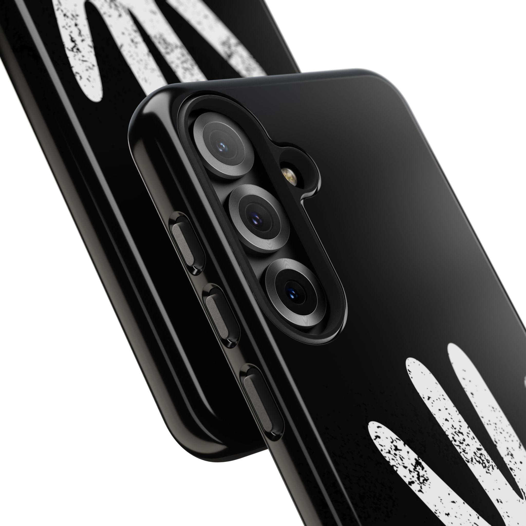 Phone Case — “Don’t Touch Me” Black Protective Tough Case