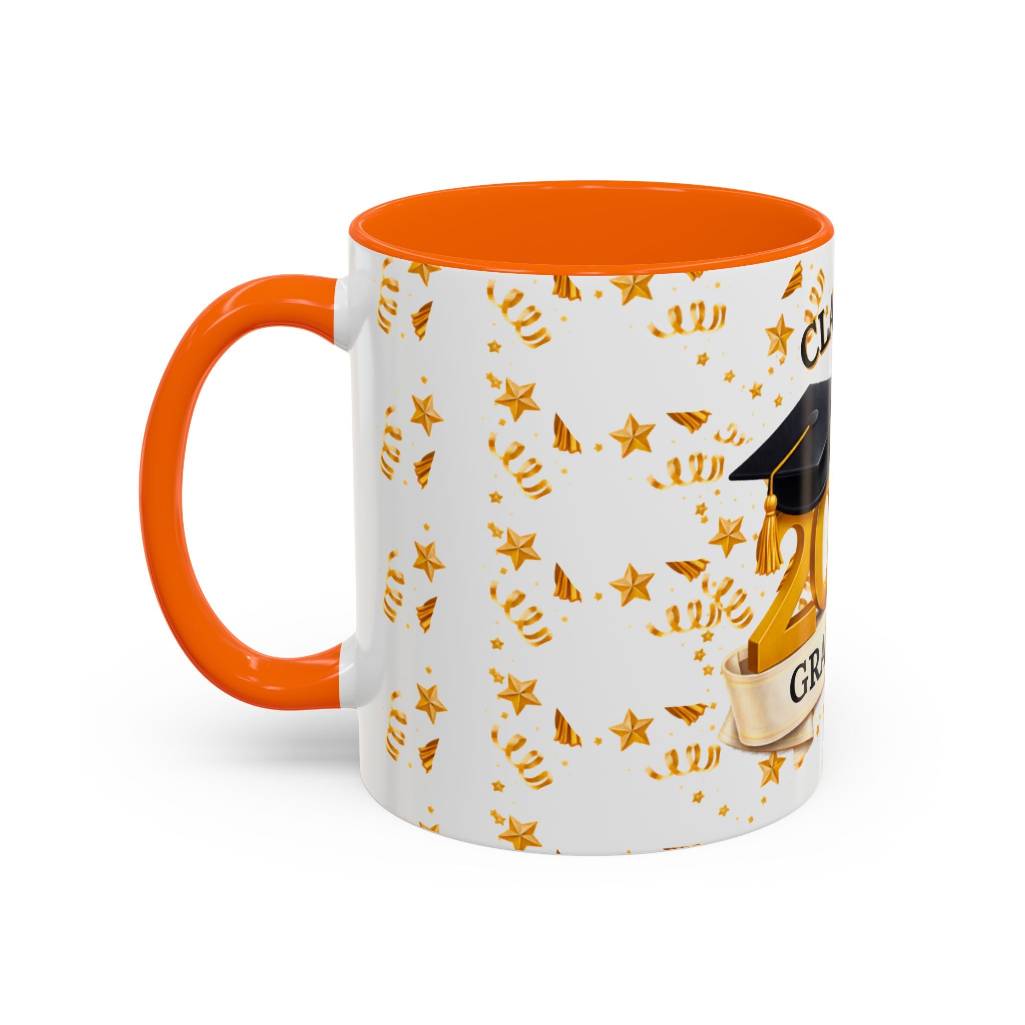 Class of 2026 Graduate Accent Coffee Mug – Black Interior, Graduation Gift