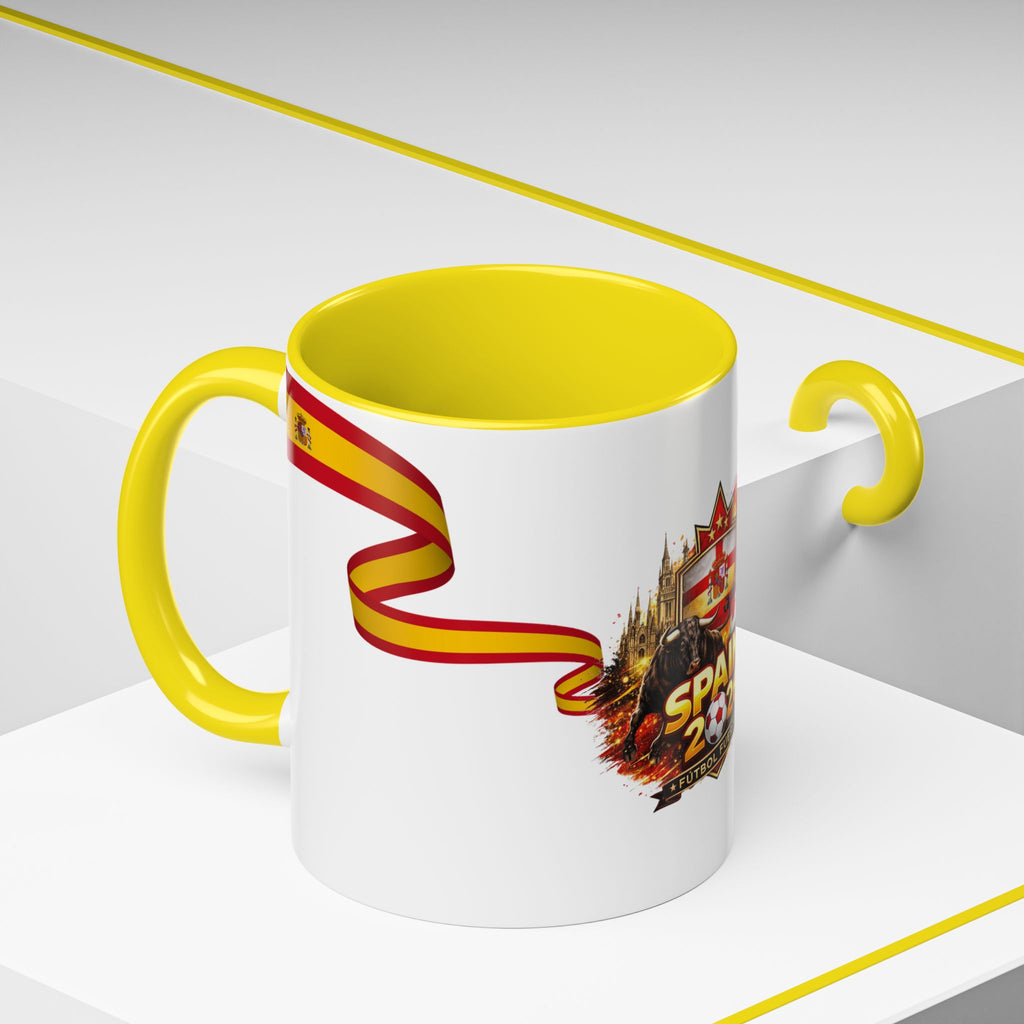 Spain 2026 Soccer Mug – Spain Futbol Fuerte Accent Coffee Cup (11/15oz)