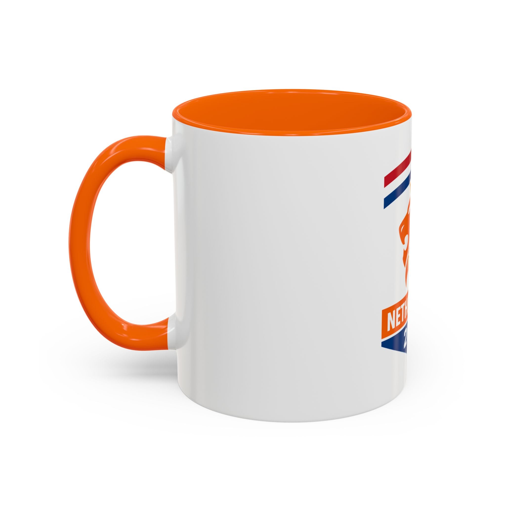 Netherlands 2026 Lion Crest Coffee Mug — Dutch Soccer Fan Gift