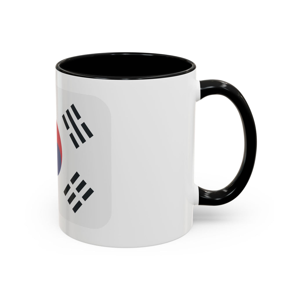 South Korea Accent Coffee Mug (11, 15oz)