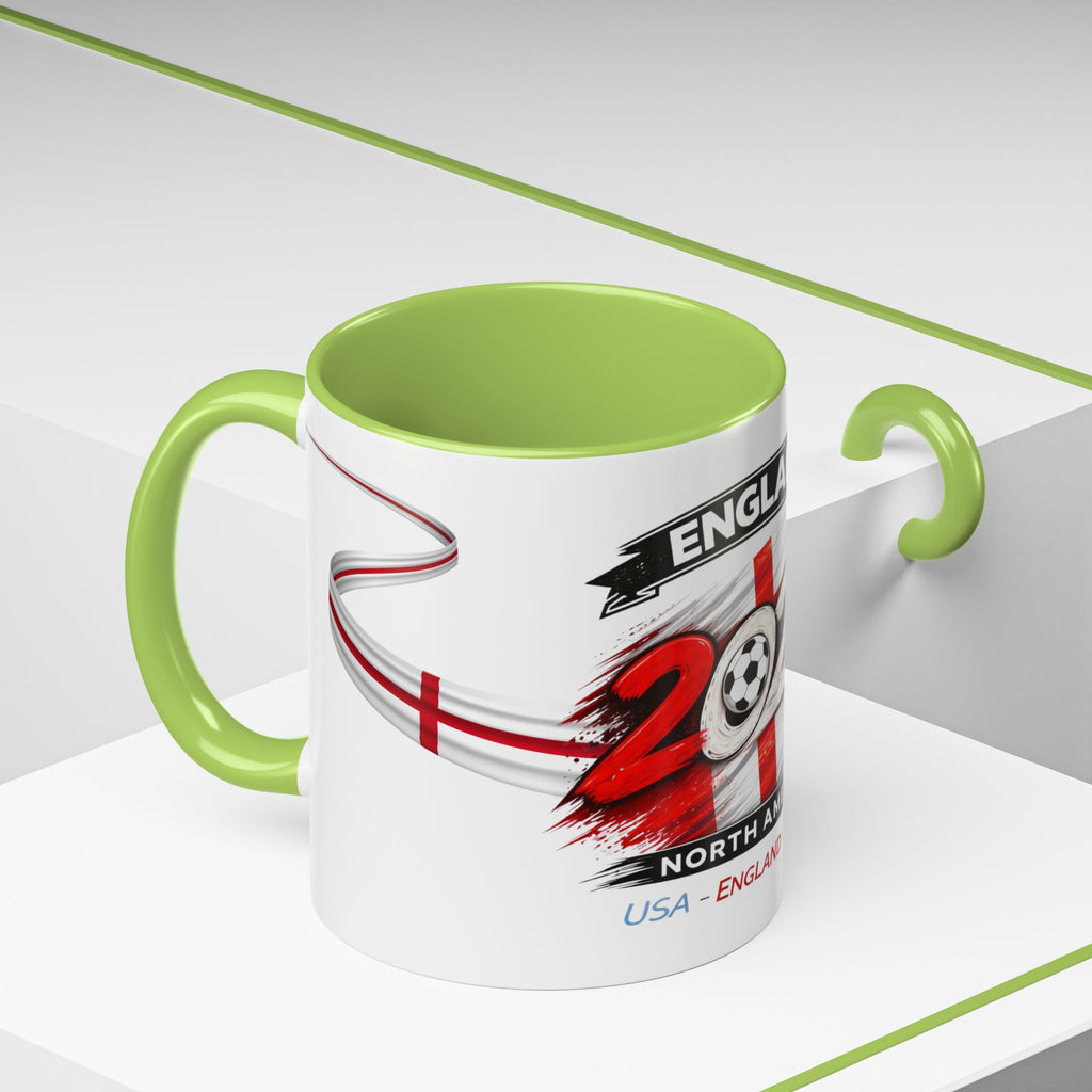 England 2026 Soccer  Cup Mug – North America (USA • England • Mexico)