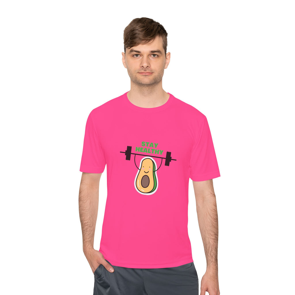 Stay Healthy Avocado Weightlifting Tee