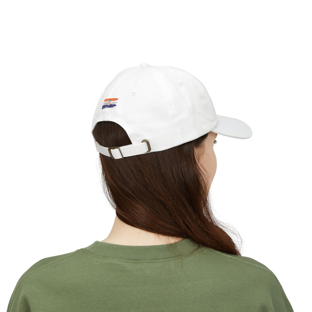 Croatia 2026 Soccer Dad Cap — Embroidered Flag & Football Hat