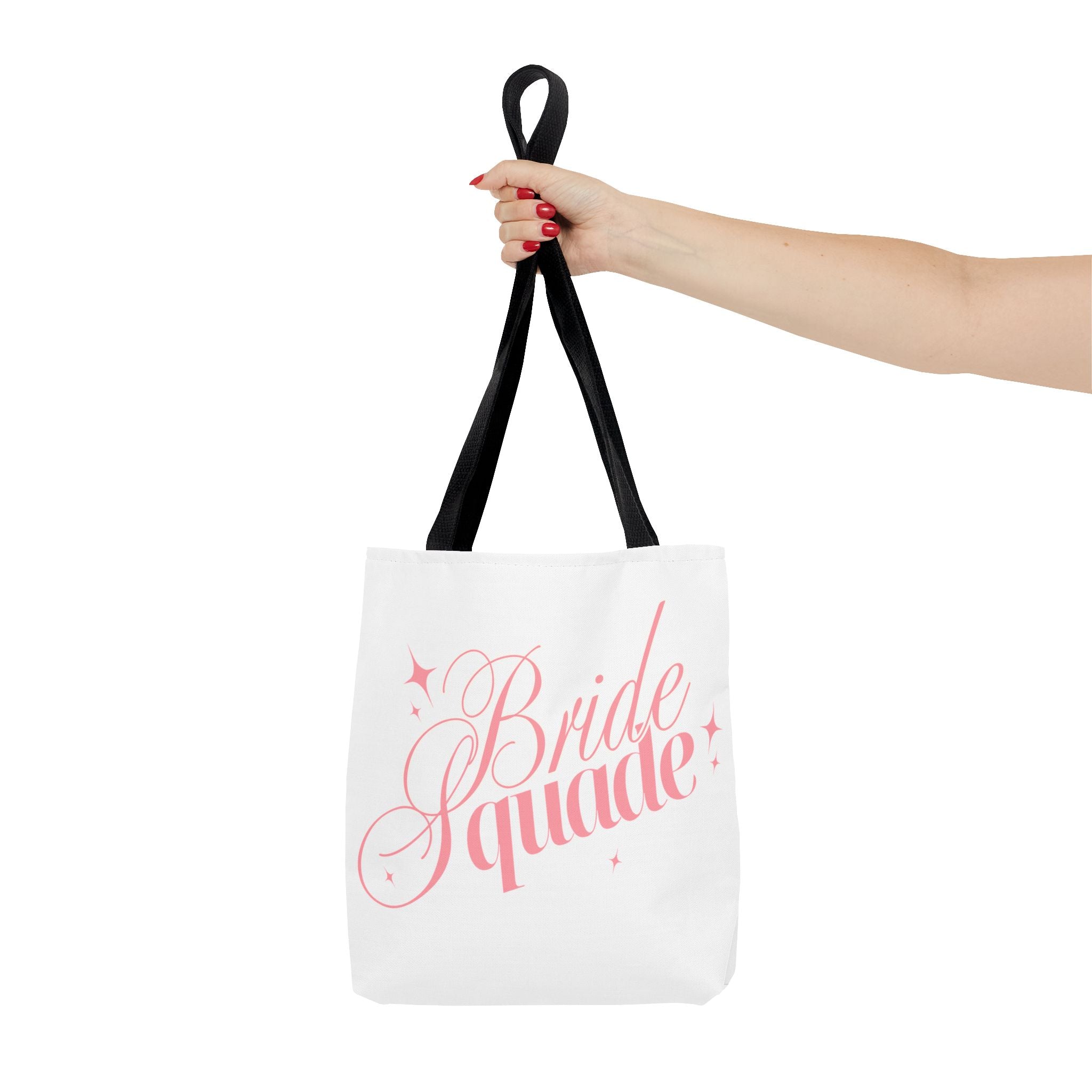 Bride Squad Tote Bag — Pink Bridal Bachelorette Party Gift