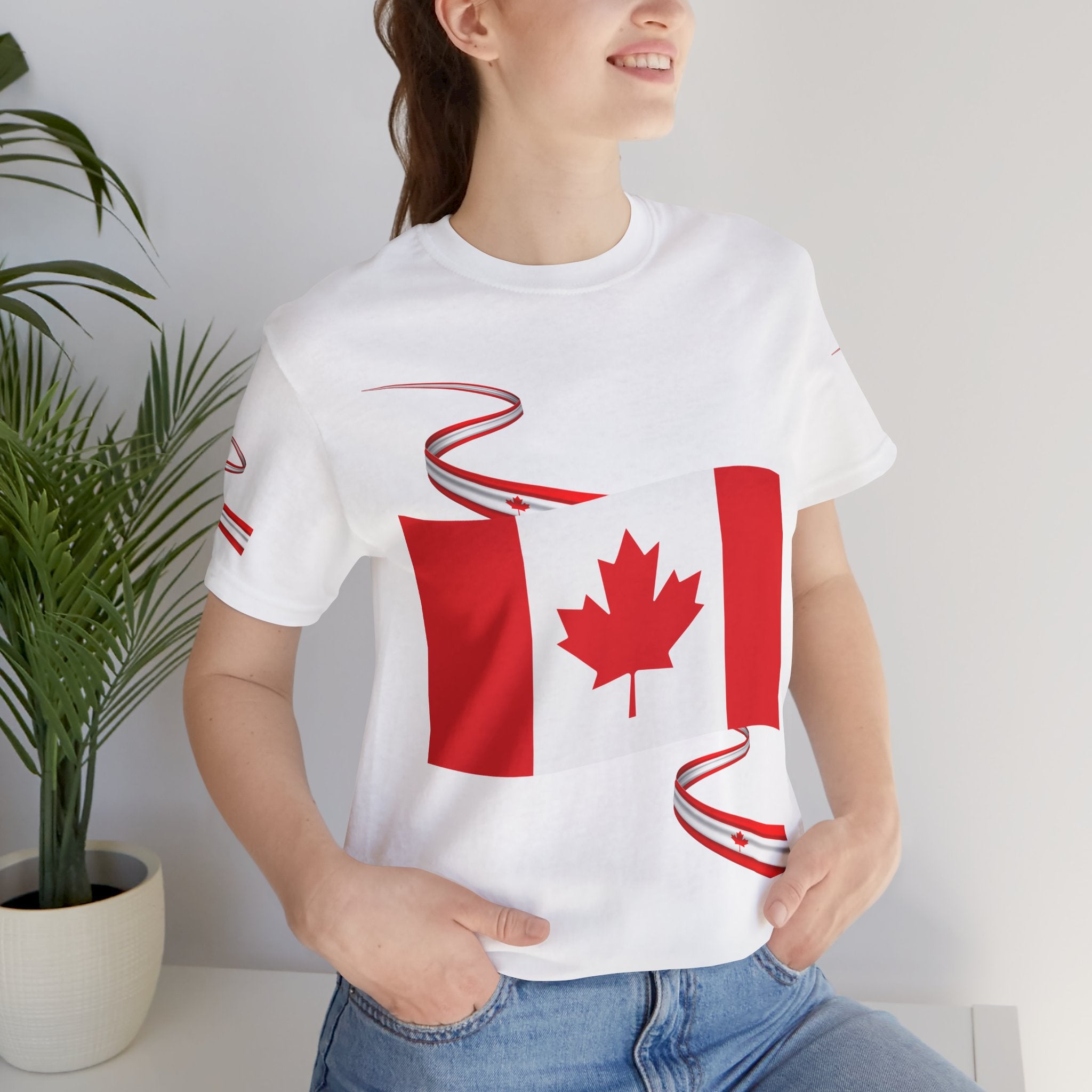 Canada Soccer T‑Shirt – Canadian Flag & Crest Soccer 2026 Jersey
