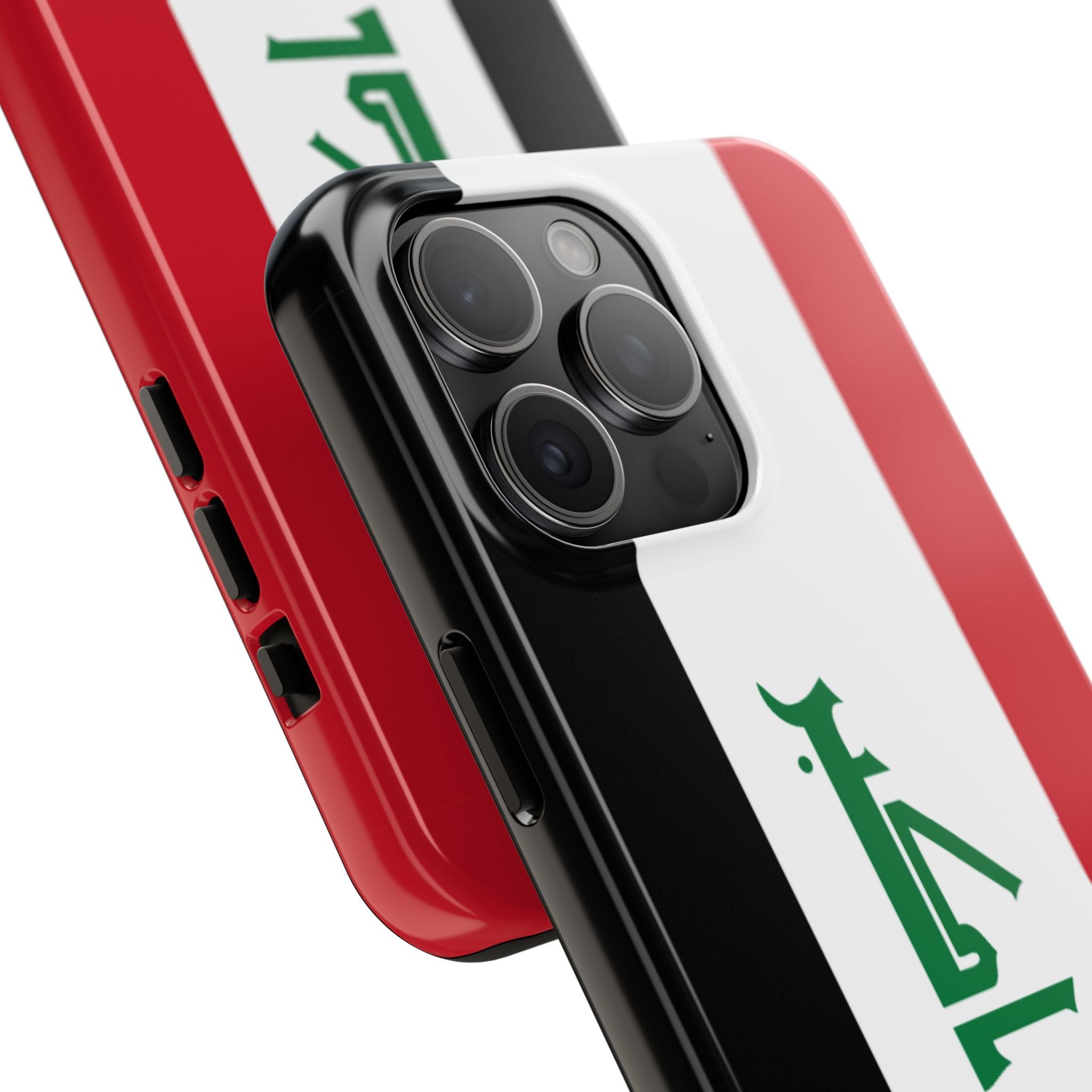 Iraq Flag Tough Phone Case — Durable Patriotic iPhone/Android Cover