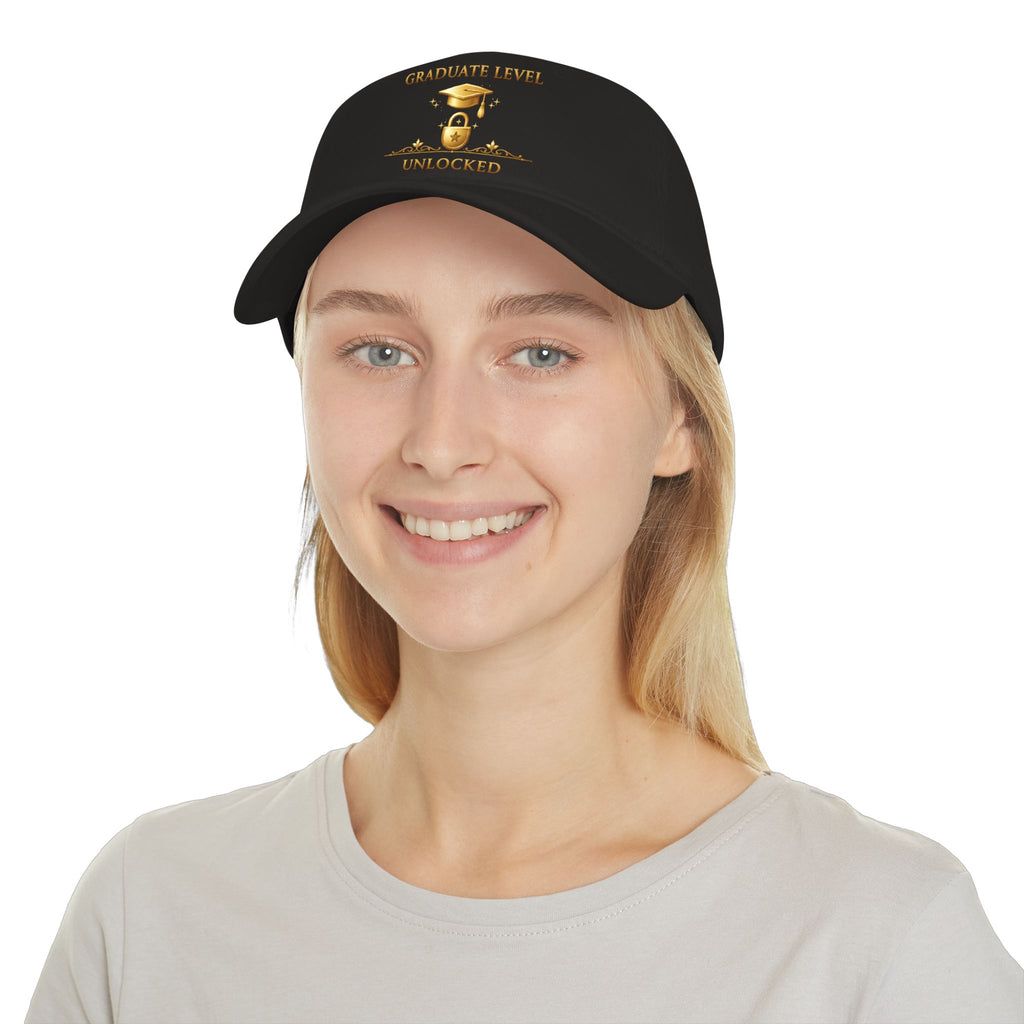 Graduate Level Unlocked Cap — Graduation Baseball Hat