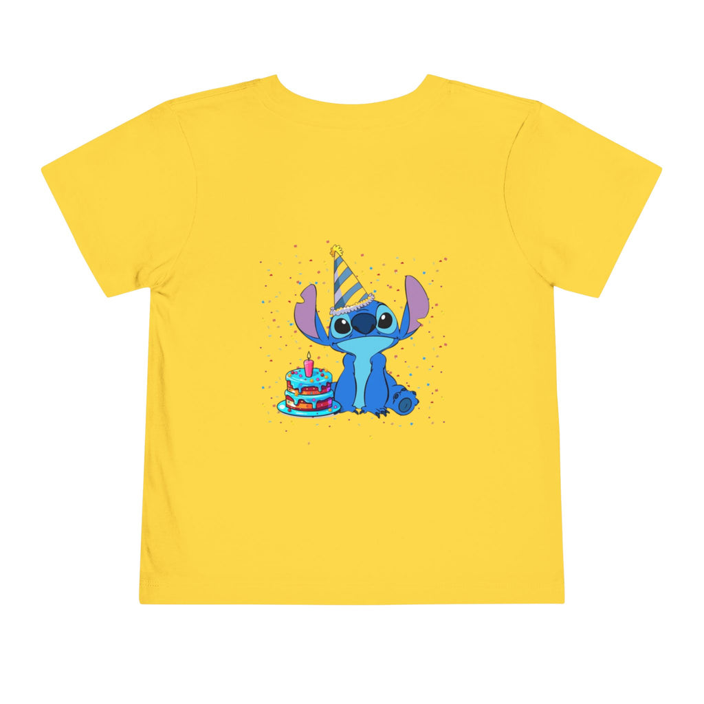 Stiche birthday Toddler Short Sleeve Tee