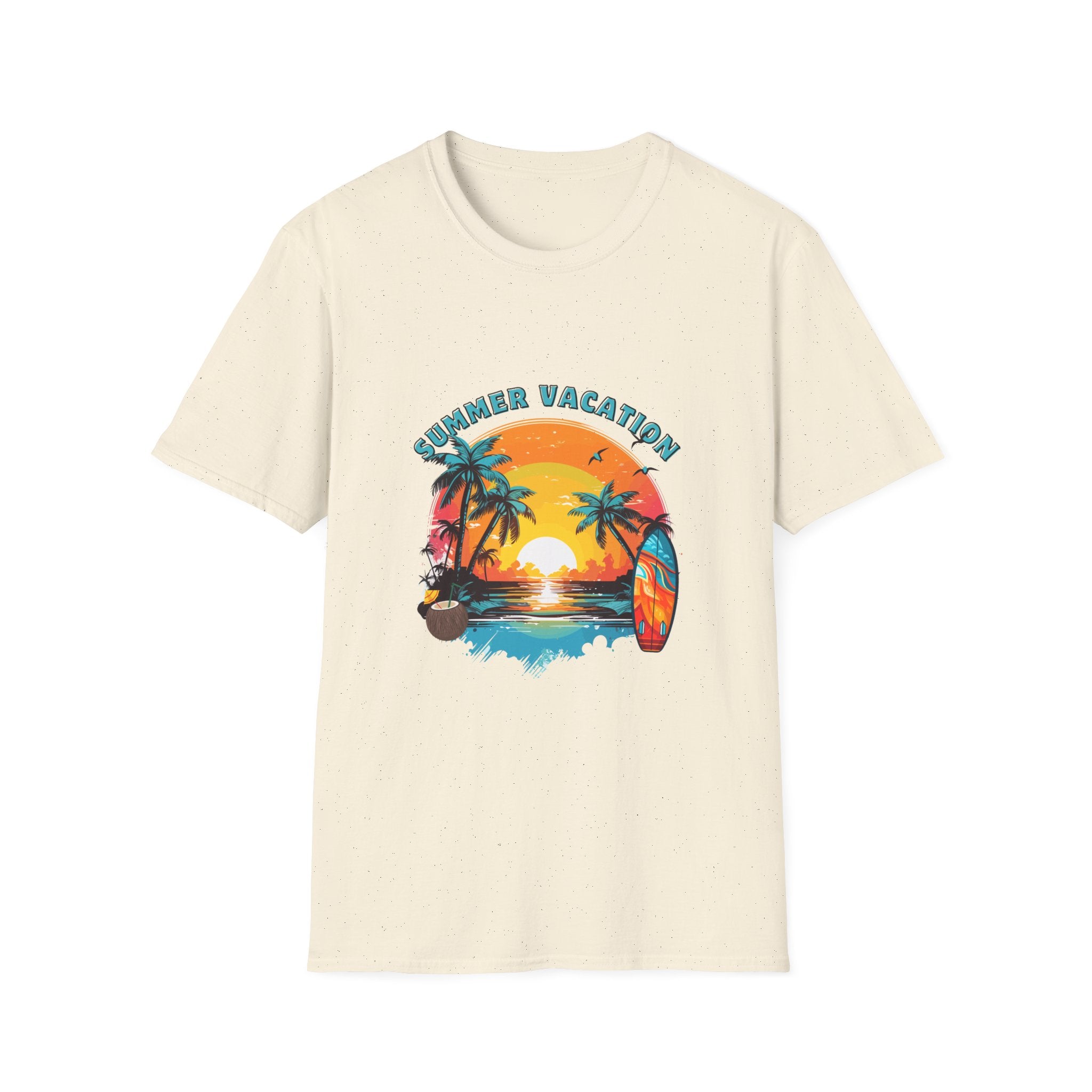 Summer Vacation Graphic T-Shirt