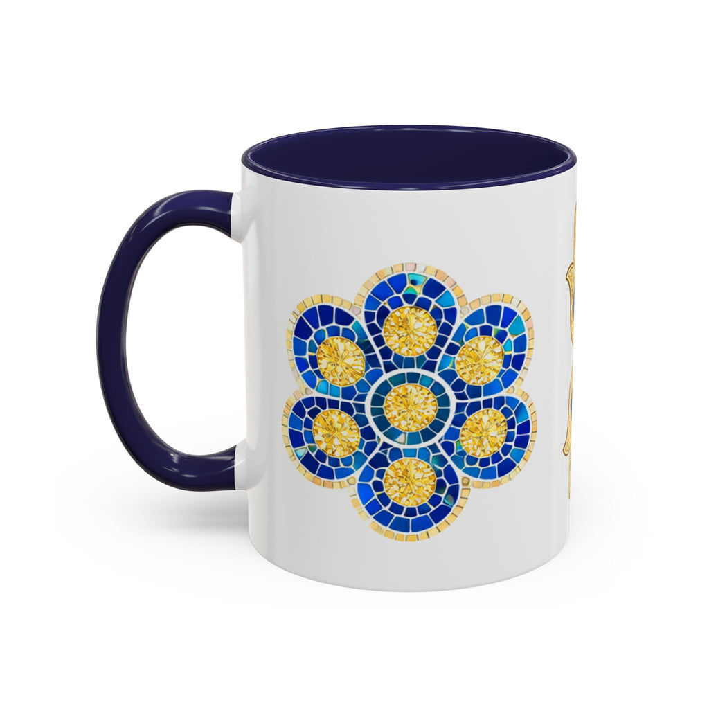 Evil Eye Hamsa Accent Coffee Mug