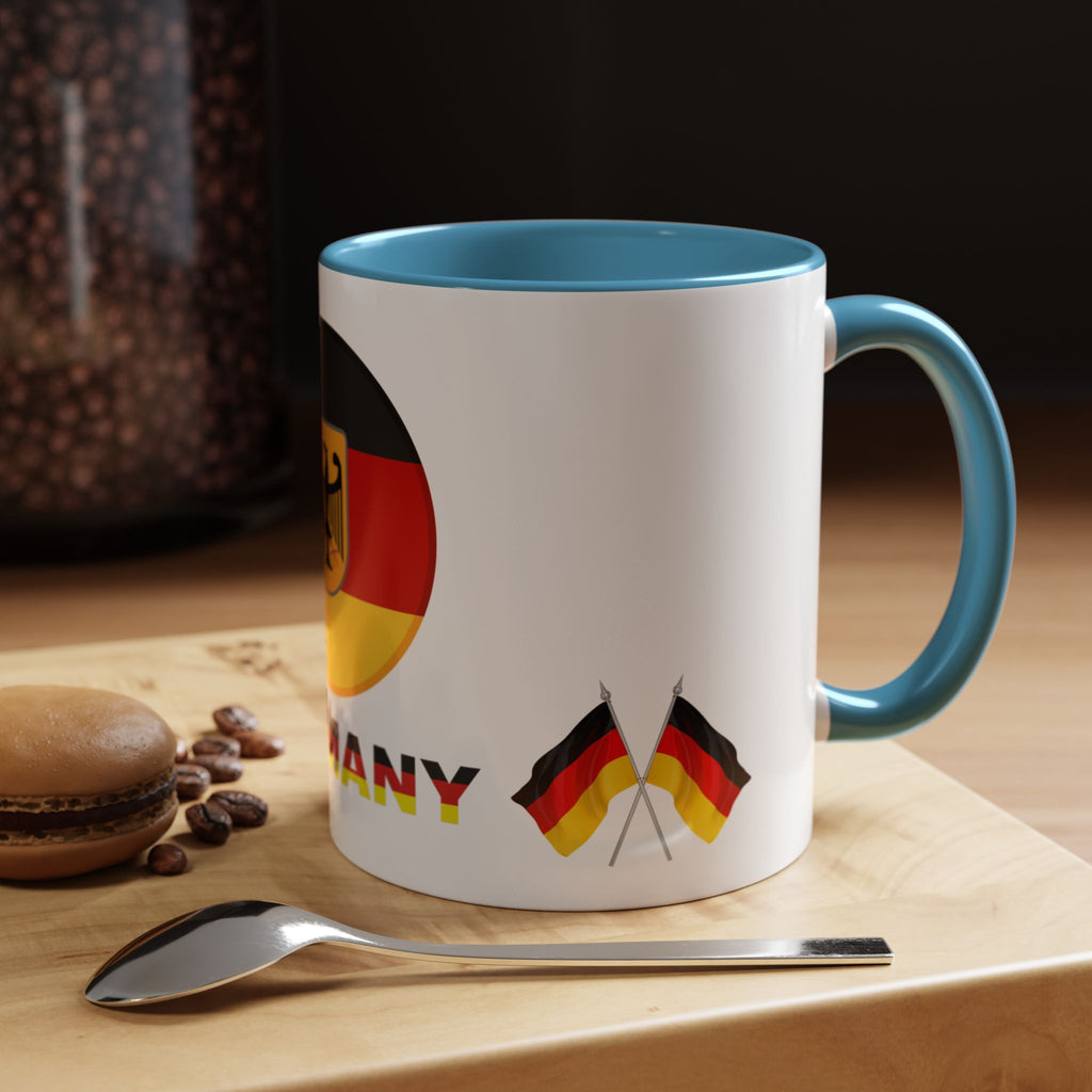 Germany Flag Coffee Mug — German Pride Accent Mug (11/15oz)