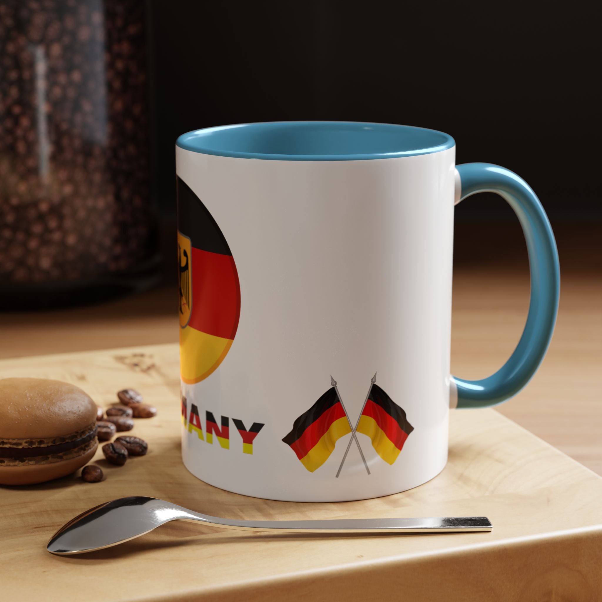 Germany Flag Coffee Mug — German Pride Accent Mug (11/15oz)