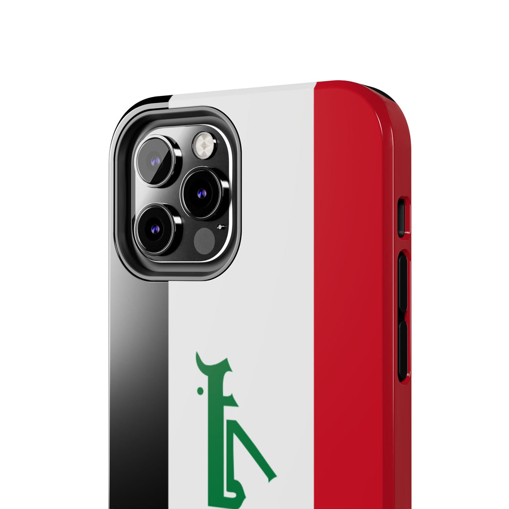 Iraq Flag Tough Phone Case — Durable Patriotic iPhone/Android Cover