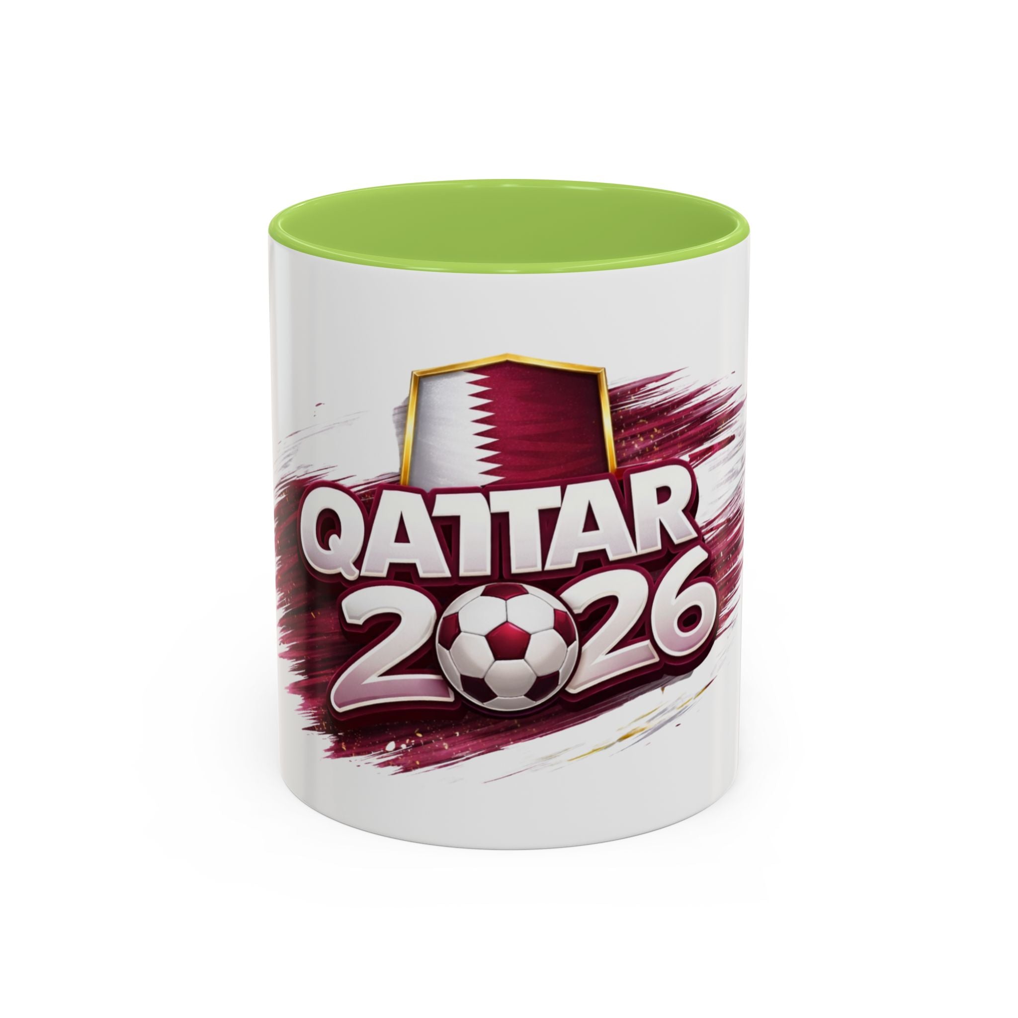 Qatar 2026 Soccer Coffee Mug — Cup Fan Travel Souvenir