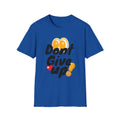 Don't Give Up T-Shirt — Motivational Graphic Tee with Positive Icons