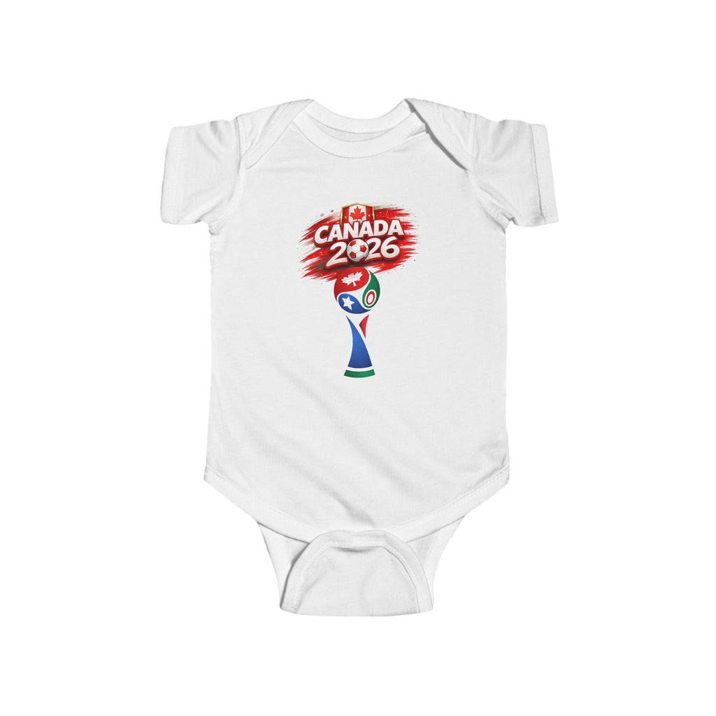 Canada 2026 Infant Bodysuit - Baby Canada Pride Onesie