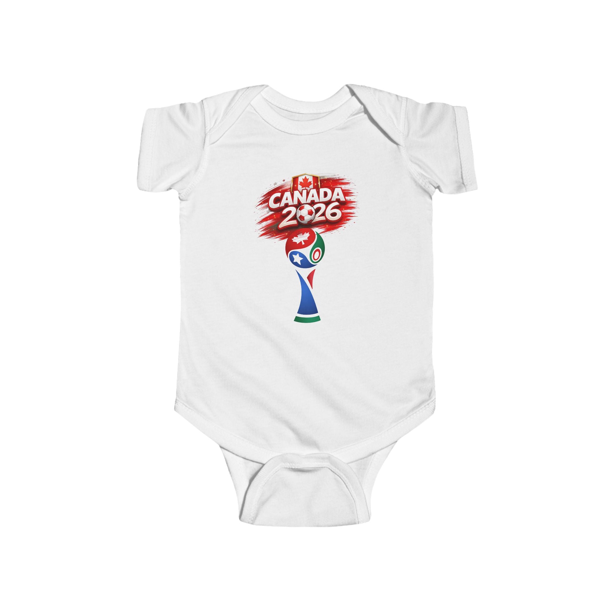 Canada 2026 Infant Bodysuit - Baby Canada Pride Onesie