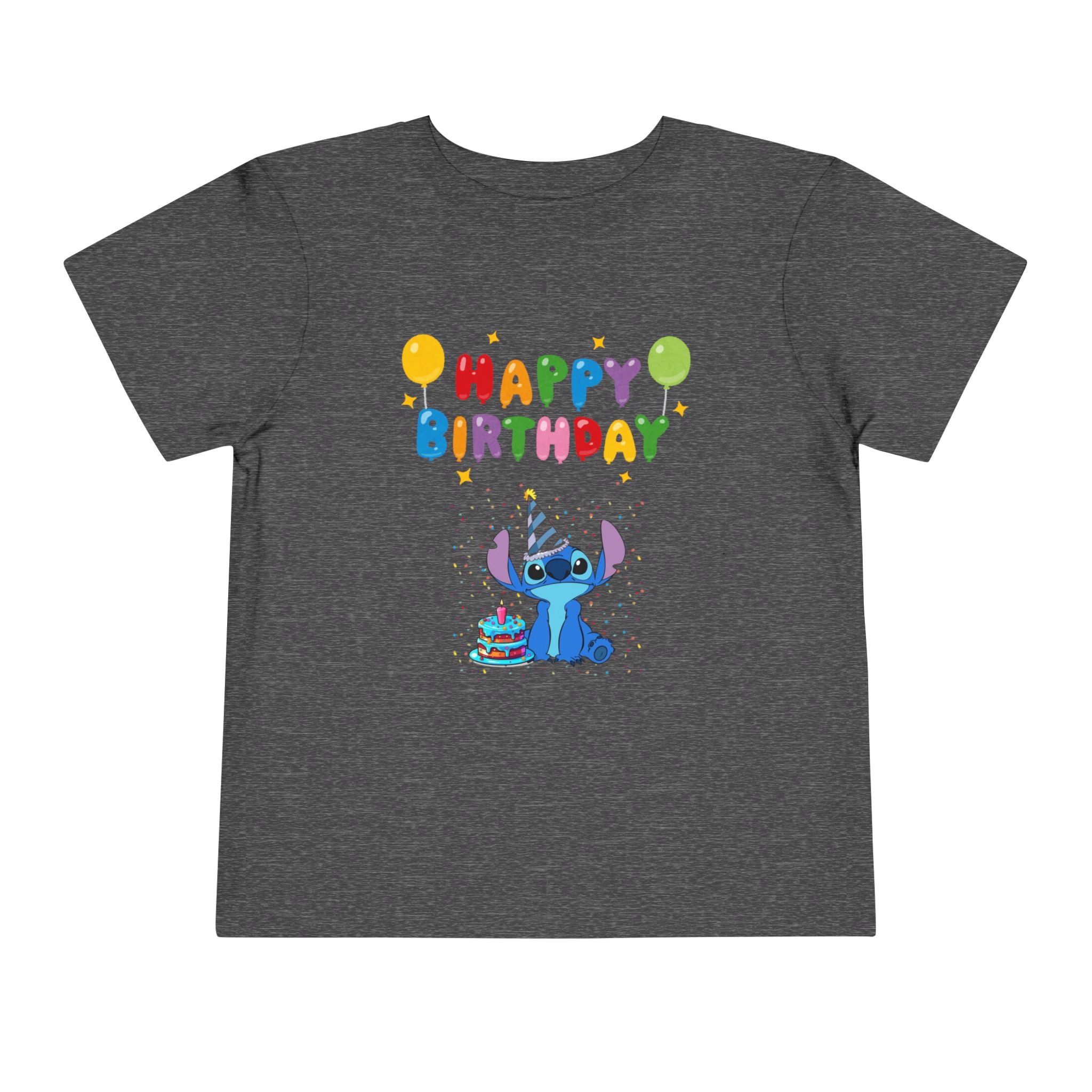 Stiche birthday Toddler Short Sleeve Tee