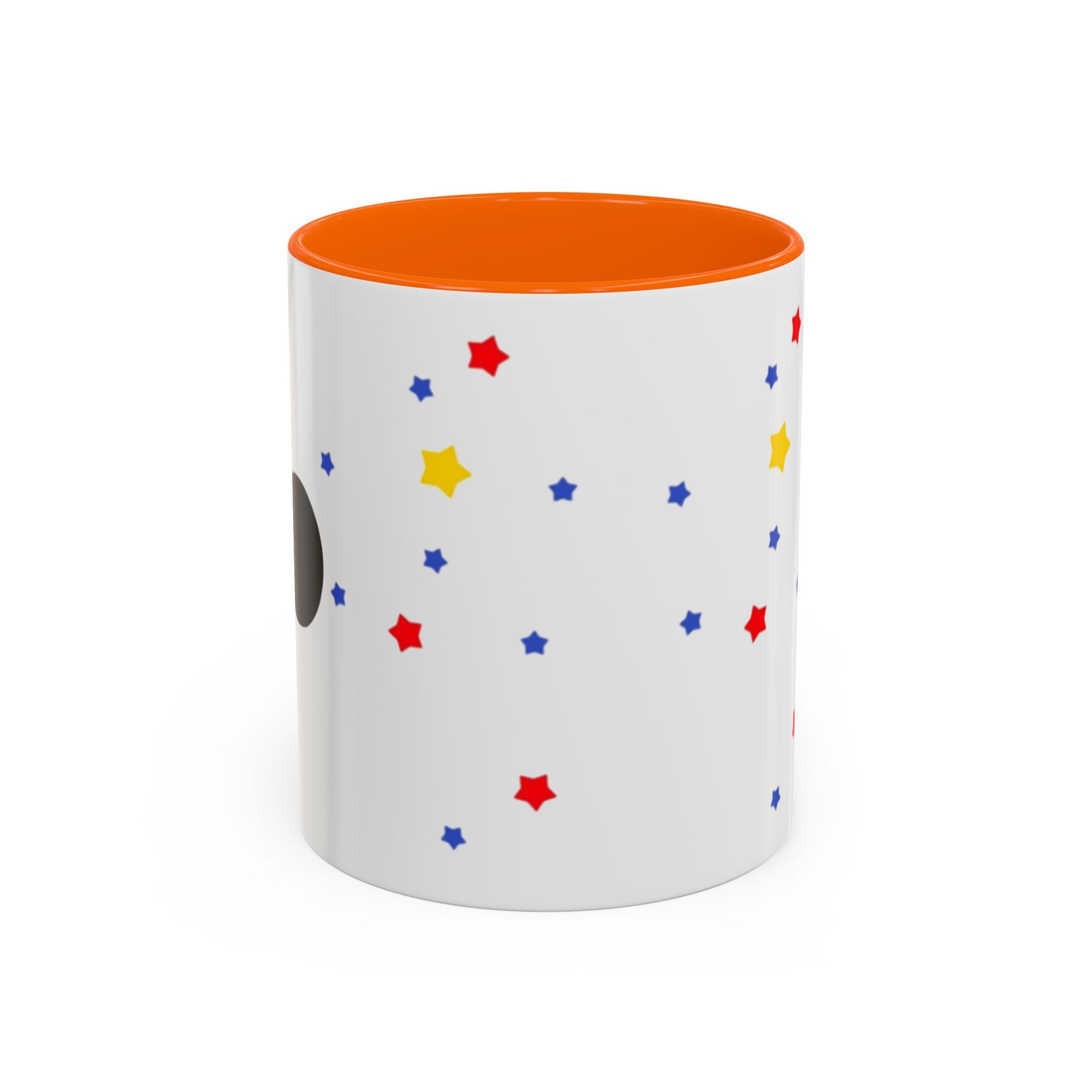 Mickey Mouse Accent Coffee Mug – Stars Pattern (11 oz)