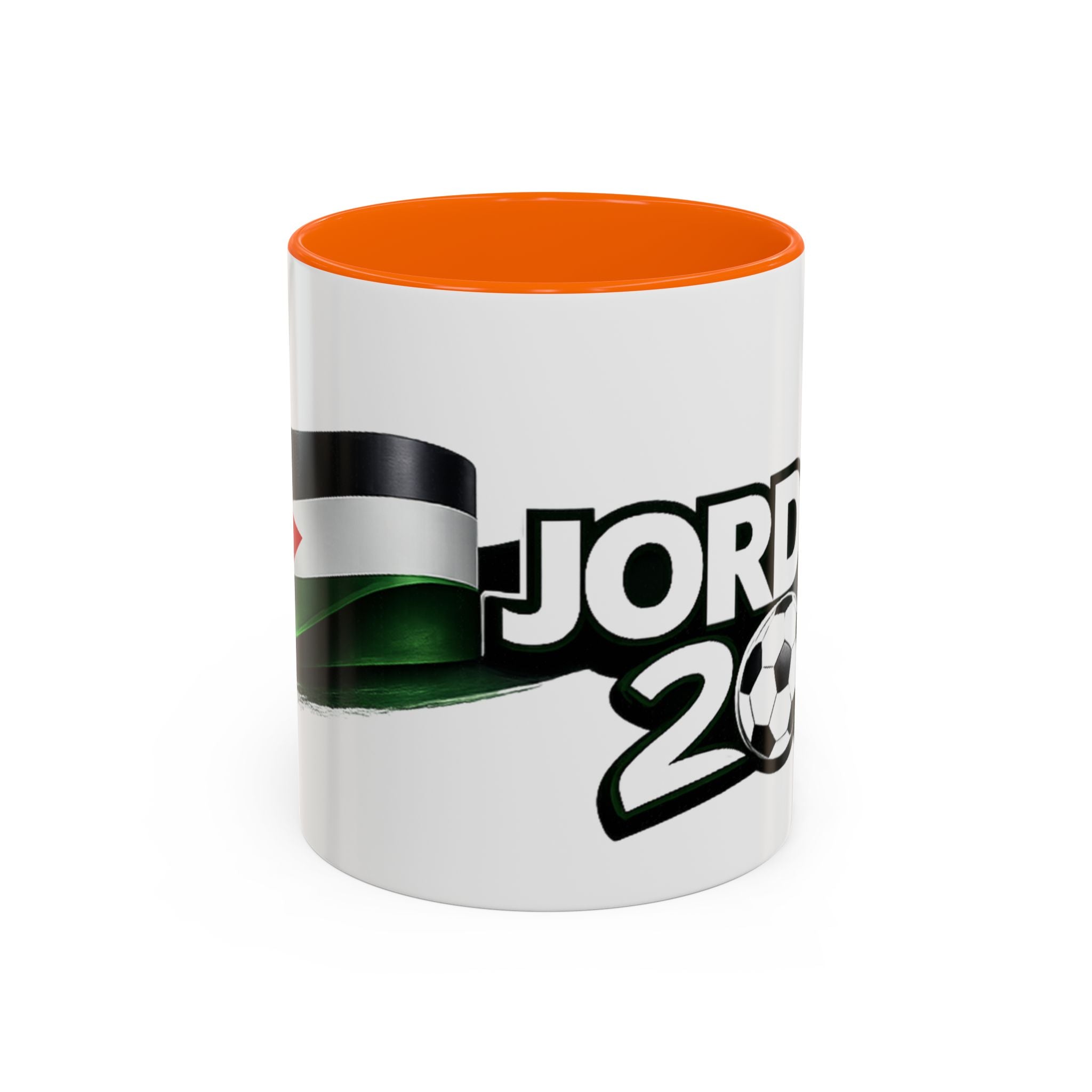 Jordan 2026 Soccer Fan Accent Coffee Mug