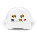 Belgium Flag Trucker Cap — Embroidered 'BELGIUM' Snapback Hat