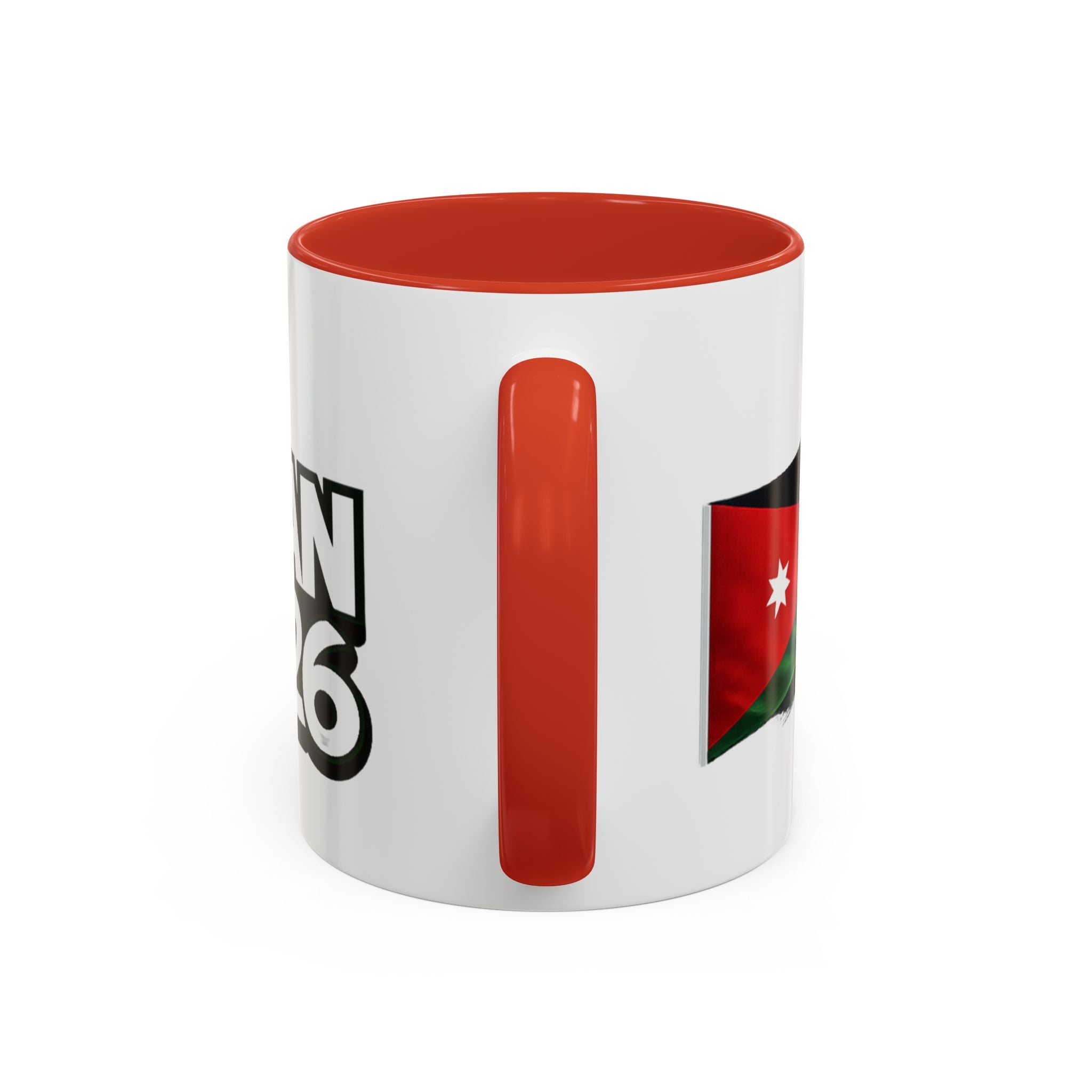 Jordan 2026 Soccer Fan Accent Coffee Mug