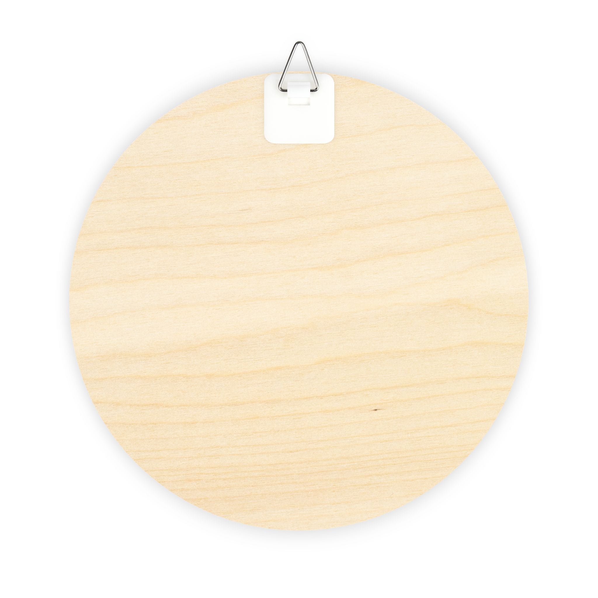 Dog Mom Wood Sign — Cute Paw Print Round Plaque for Pet Lovers, Gift for Dog Moms