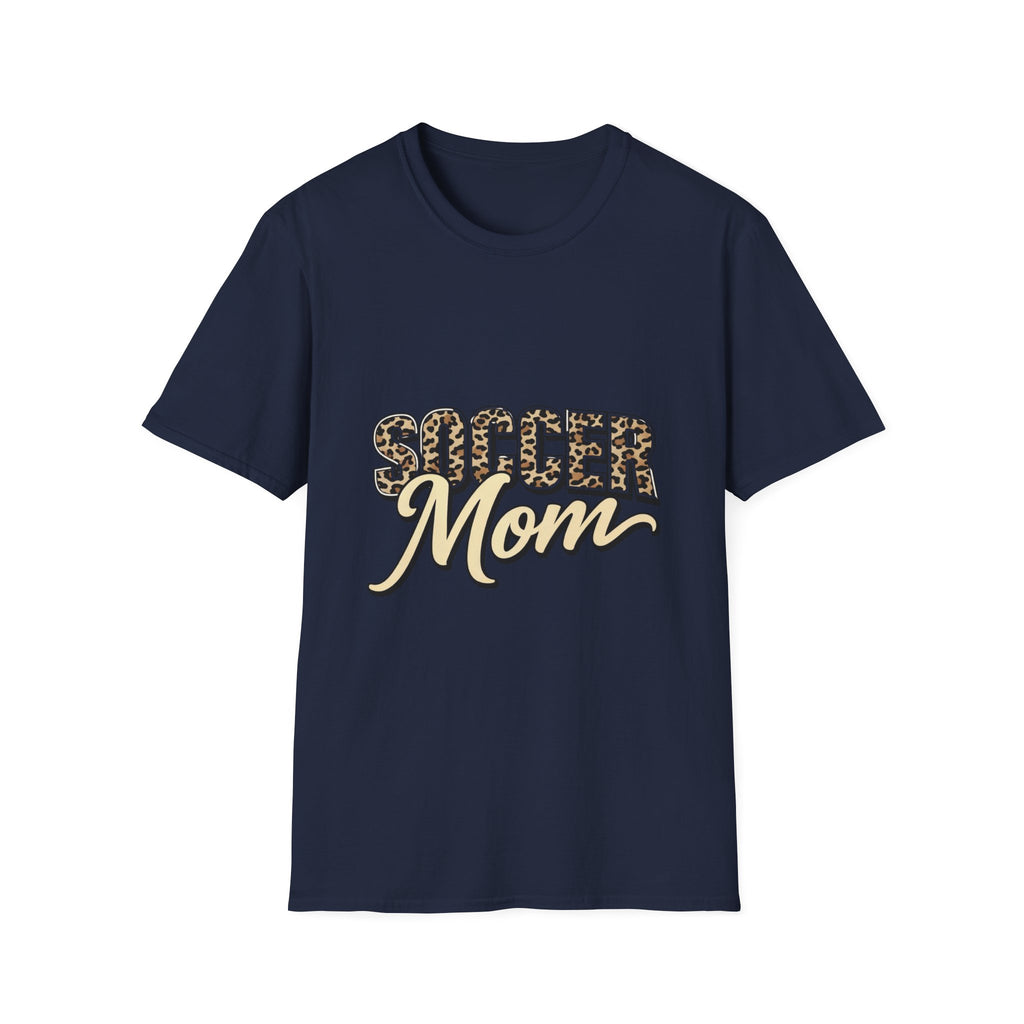 Soccer Mom Leopard Print T-Shirt