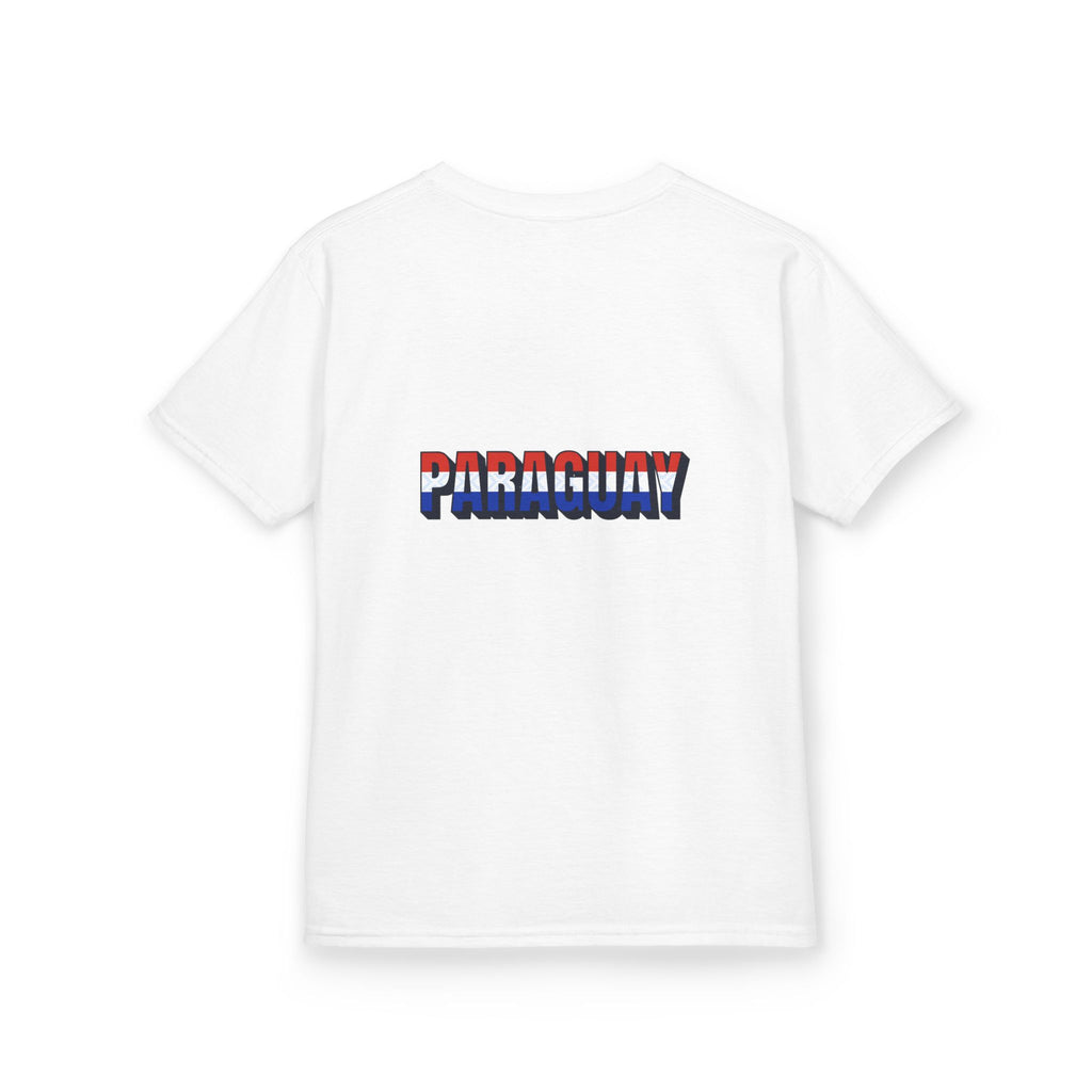 Paraguay  Kids Paraguay Flag T‑Shirt — Map & Emblem Design