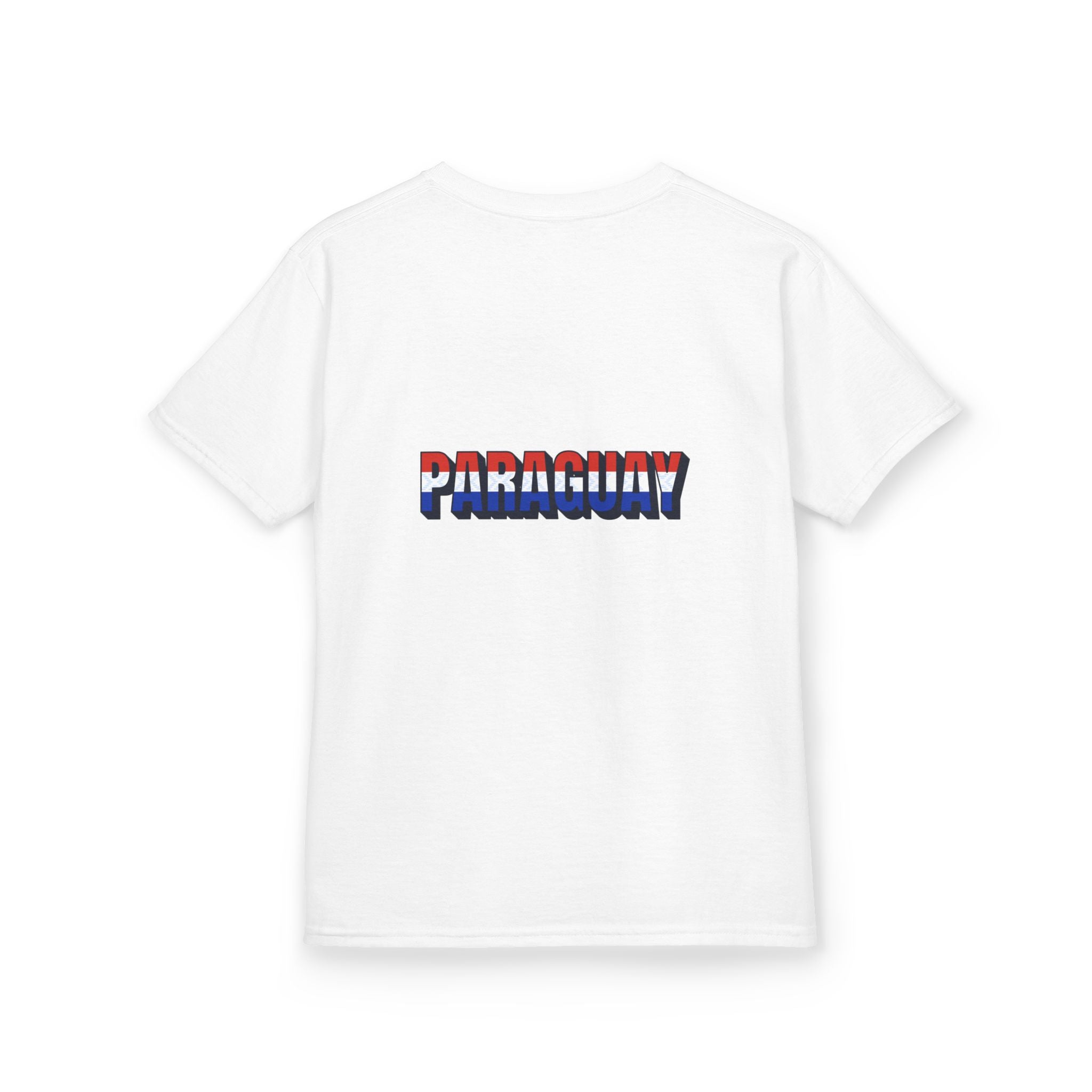 Paraguay  Kids Paraguay Flag T‑Shirt — Map & Emblem Design